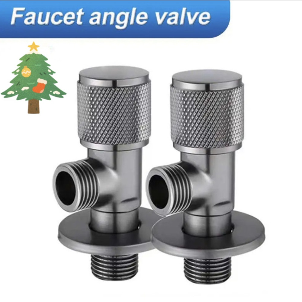 Toilet Fill Valve - Robinet d'arrêt triangulaire en laiton G1/2