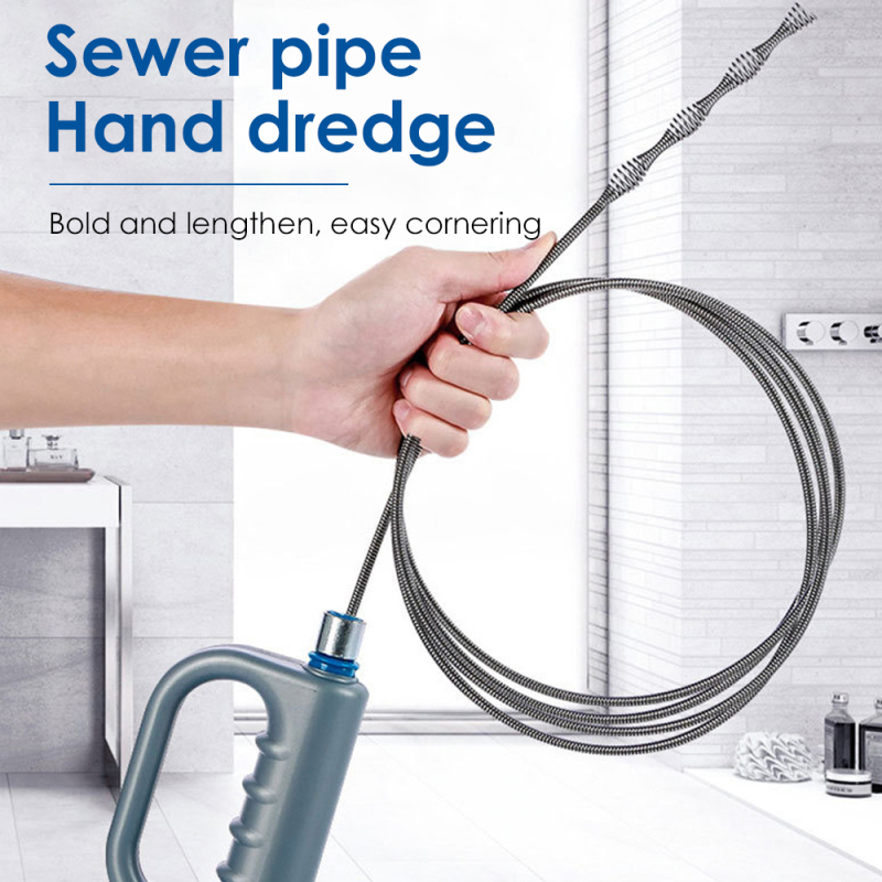 Drain Snake Flexible - Drageur de tuyau flexible, Drain Un60.ker,