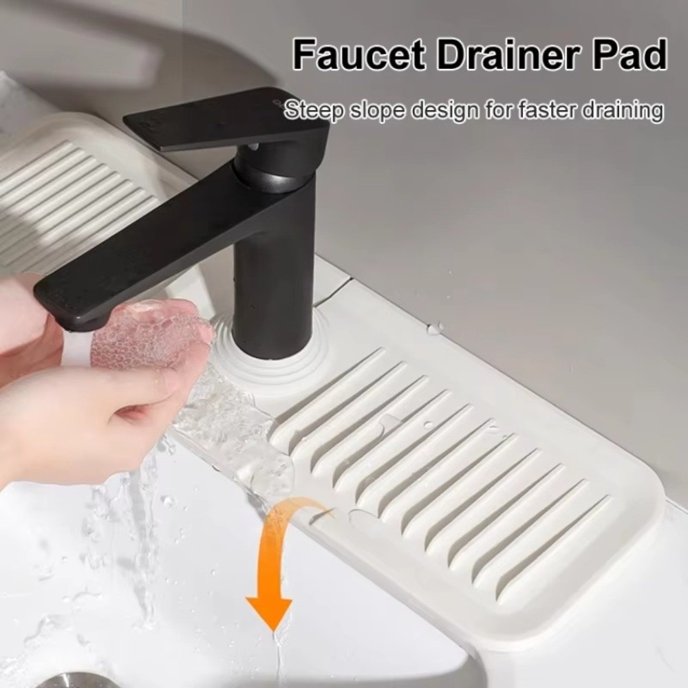Silicone Tap Washer - Tapis de vidange de robinet Durable