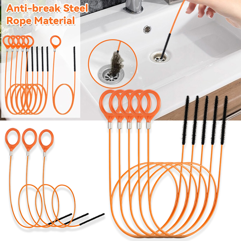 Drain Snake Flexible - Outil de débouchage de canalisation flexible