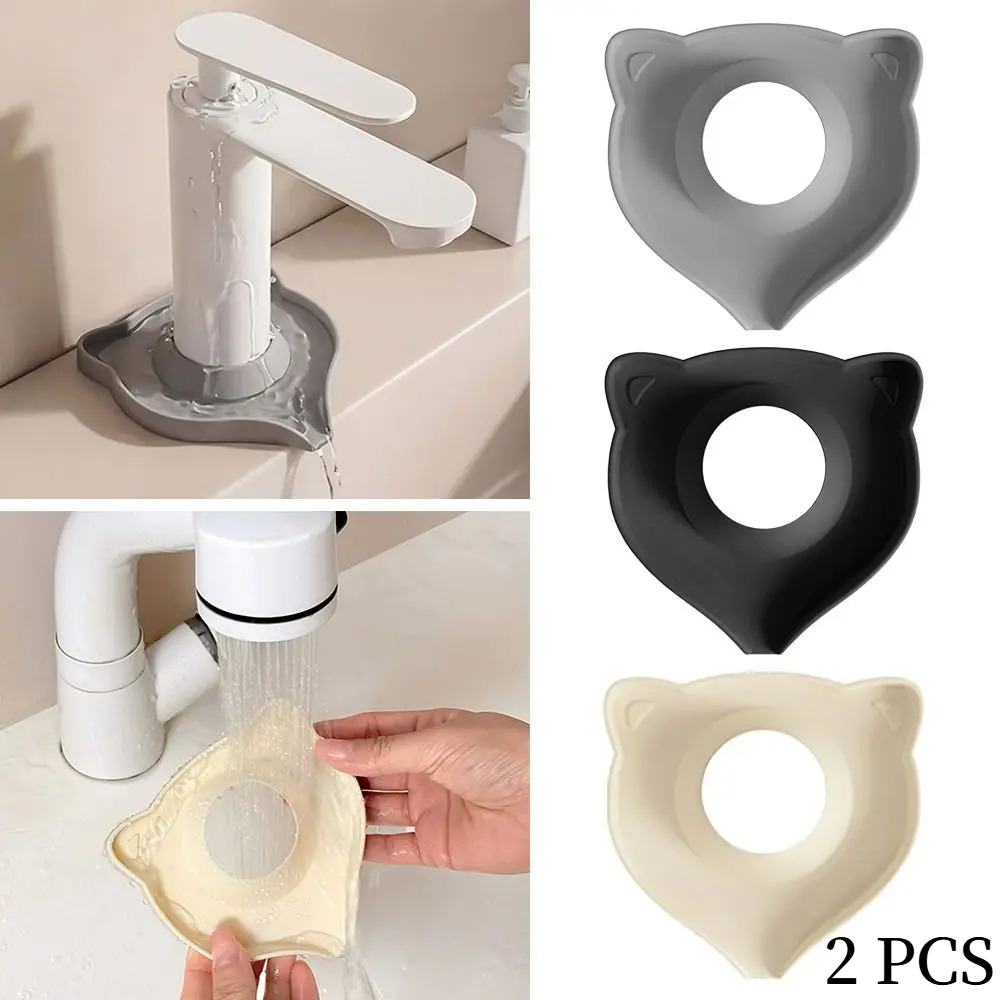 Silicone Tap Washer - Lot de 2 tapis de drainage