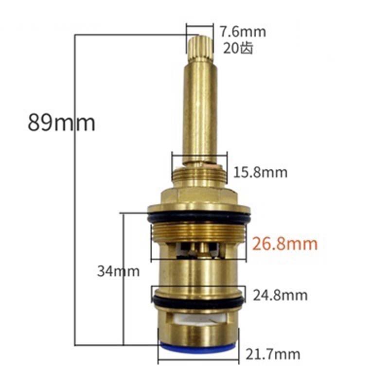 Shower Valve Cartridge - MTTUZK tout en cuivre G3/4 