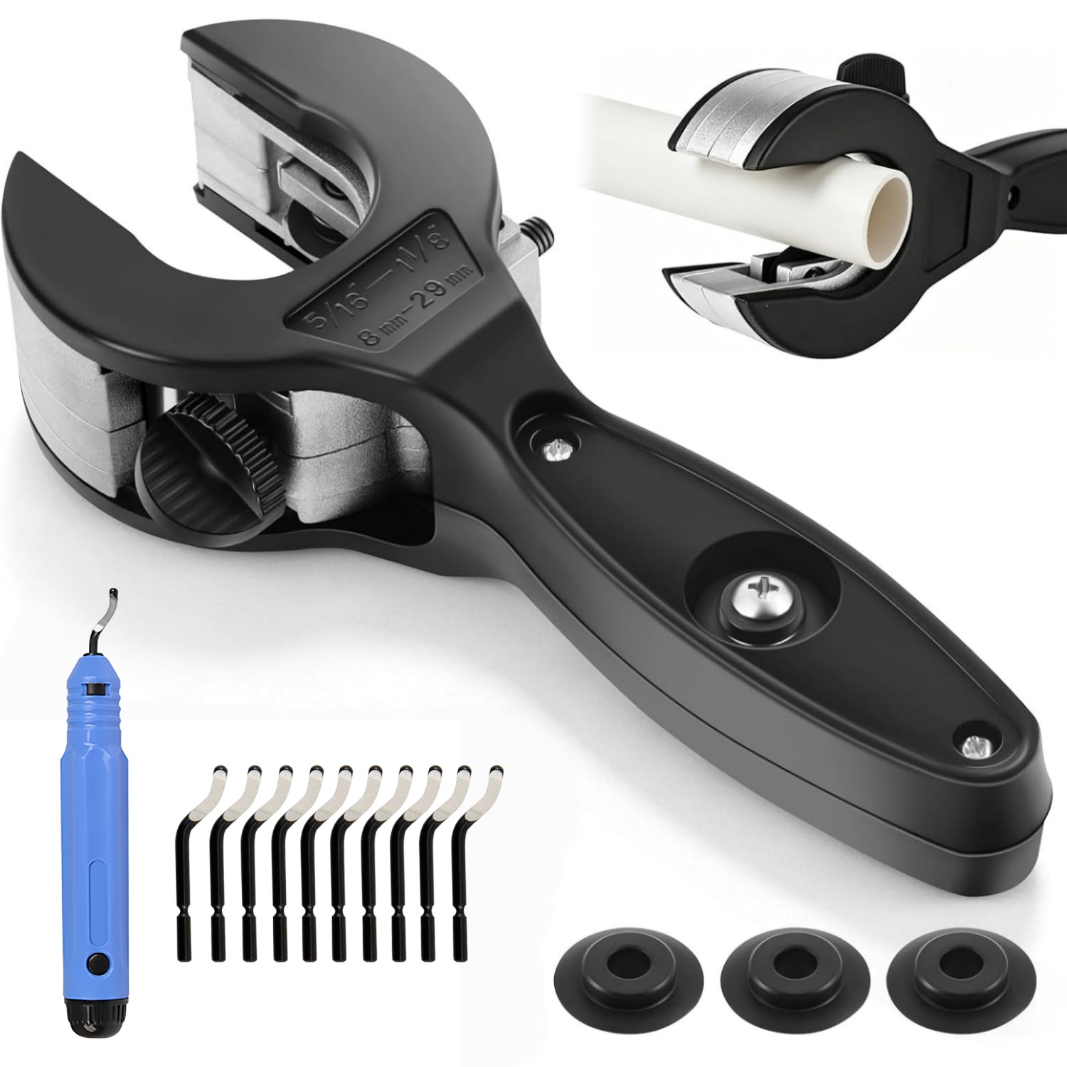 Pipe Cutter Ratchet - Ensemble de coupe-tuyaux à cliquet pour