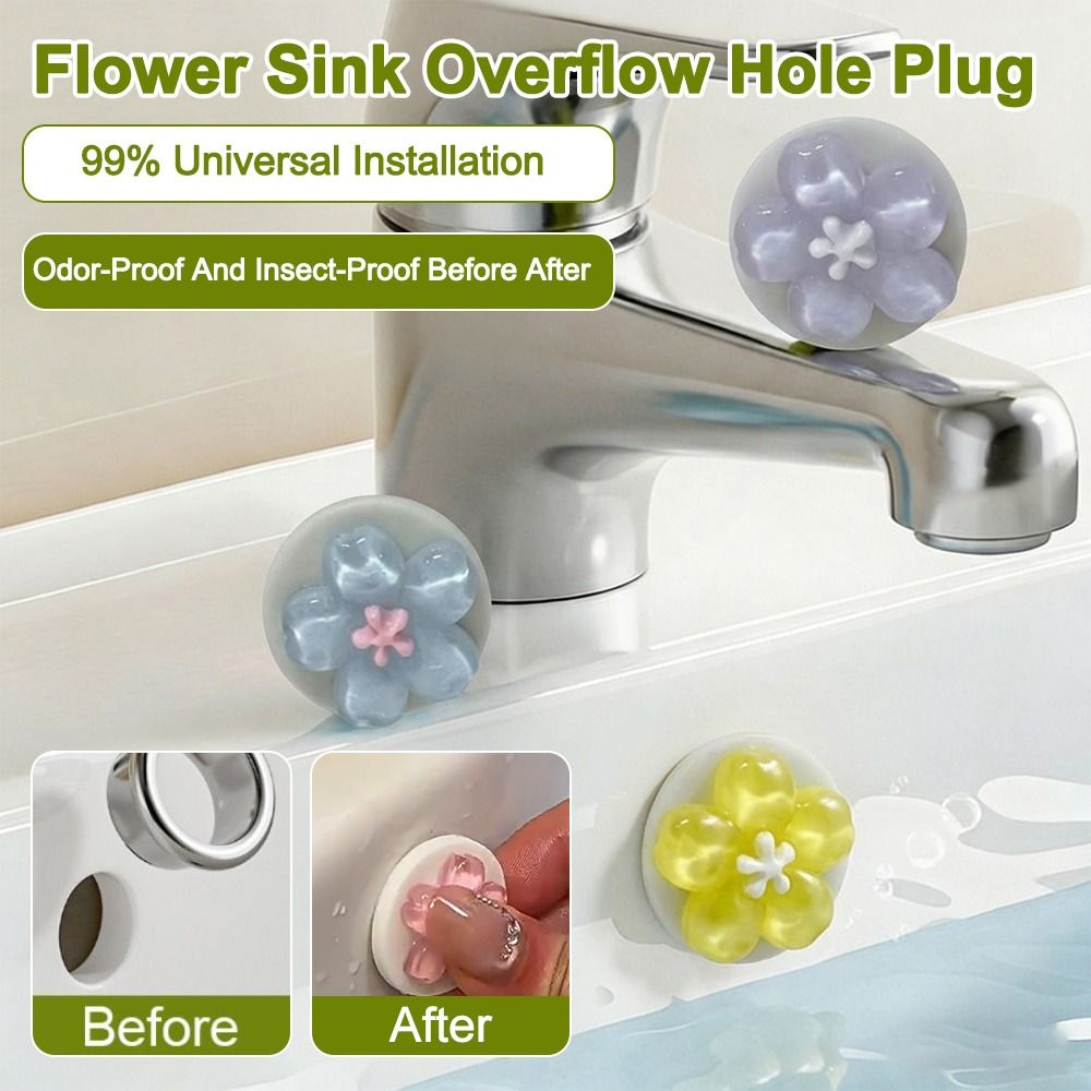 Overflow Pipe Clip - Bouchon anti-étouffement pour tuyau d'évacuation, joint