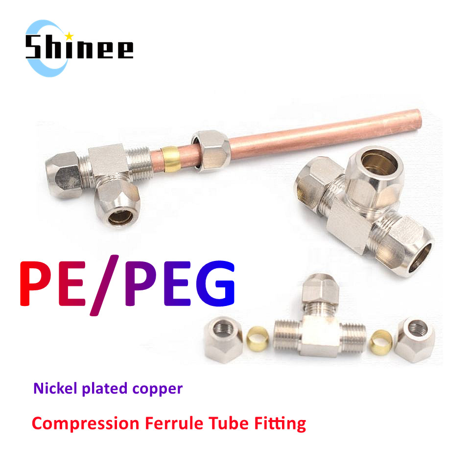 Compression Fitting Brass - Raccords pneumatiques en laiton de type