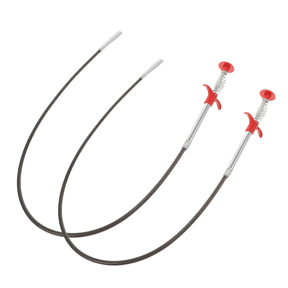 Drain Snake Flexible - Lot de 2 crochets de plomberie
