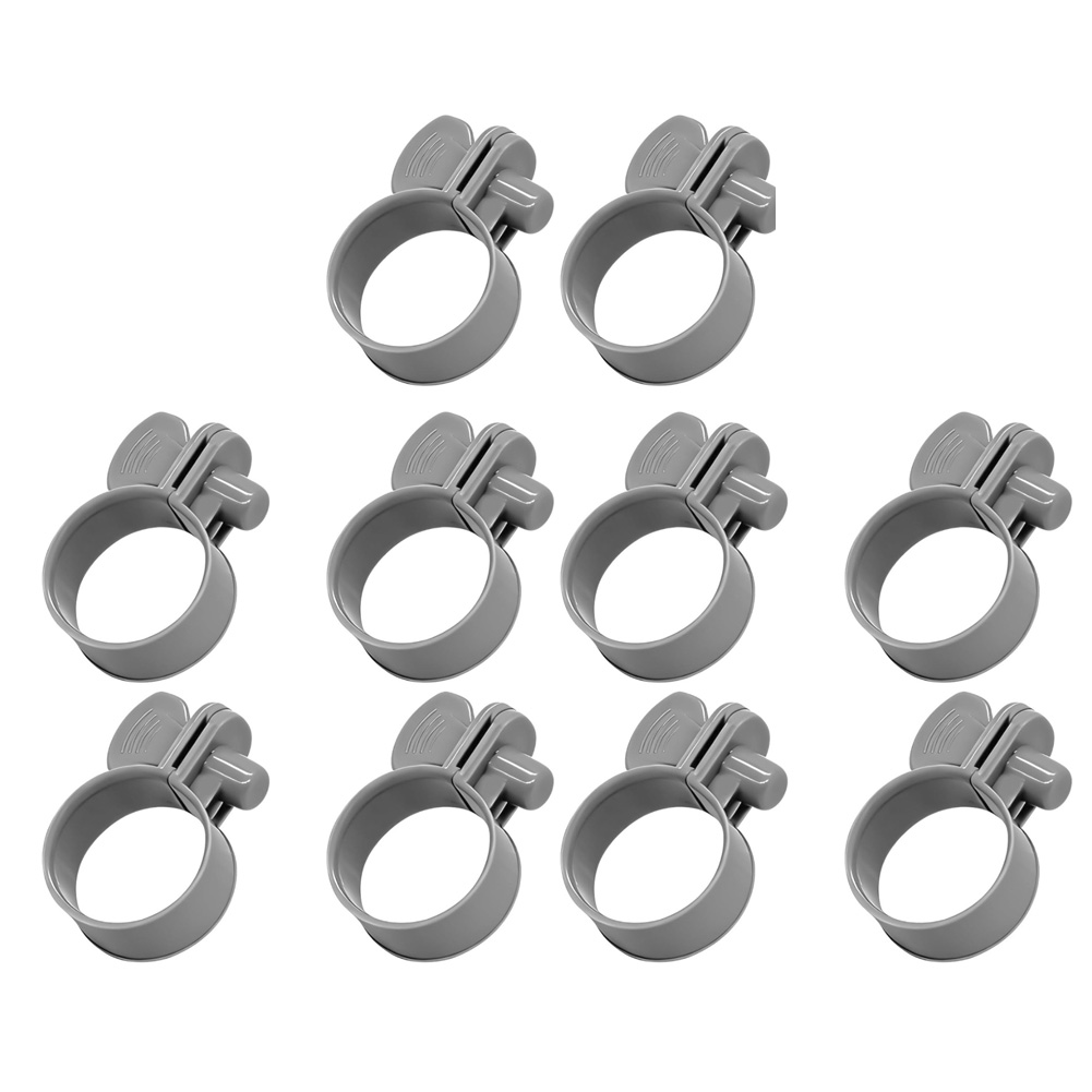 Plastic Pipe Clip - Ensemble de colliers de serrage pour
