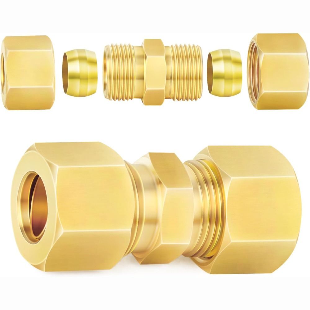 Compression Fitting Brass - Adaptateur en laiton, raccord de compression