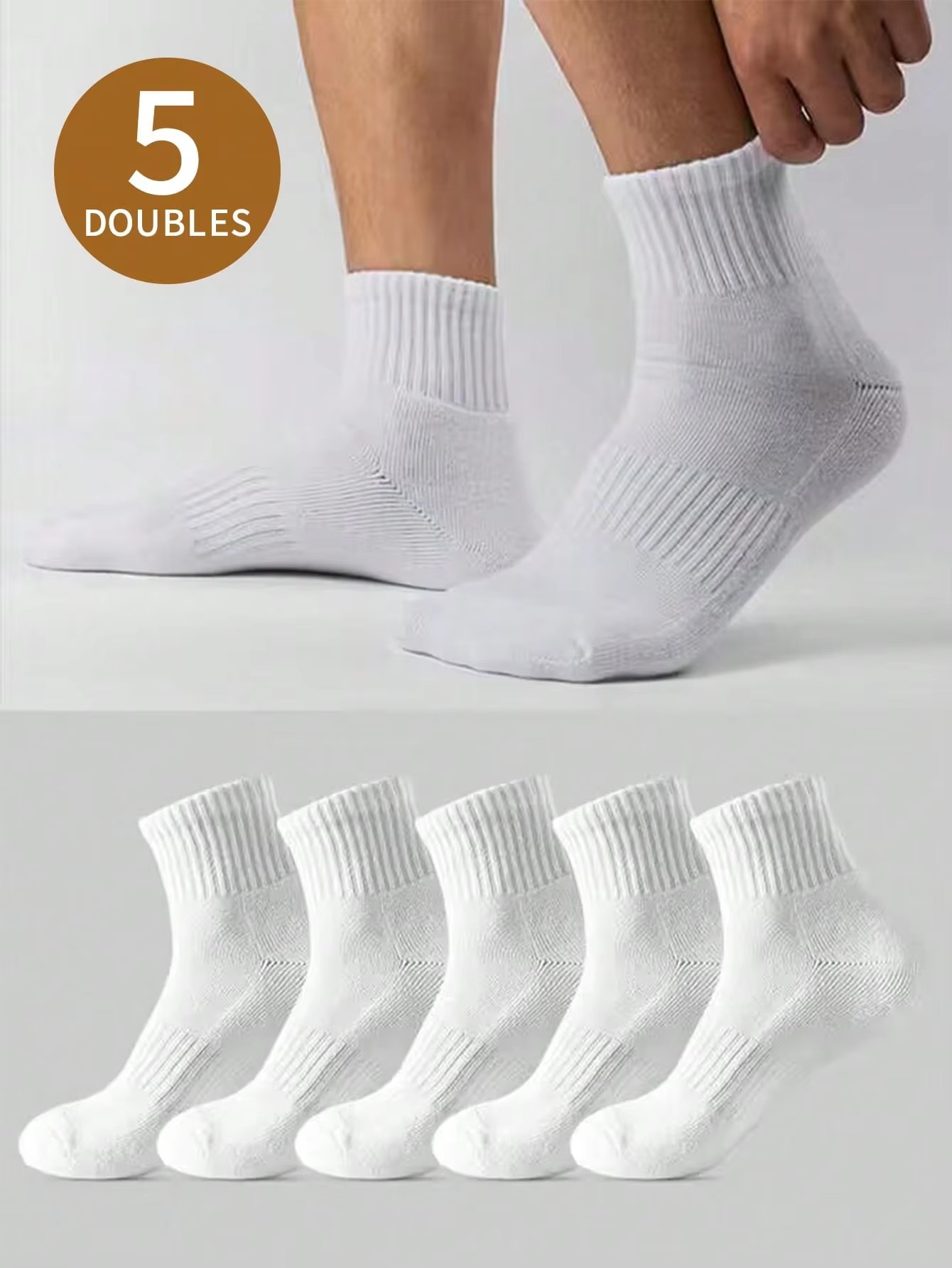 Pipe Bending Spring - 5 paires de chaussettes de sport