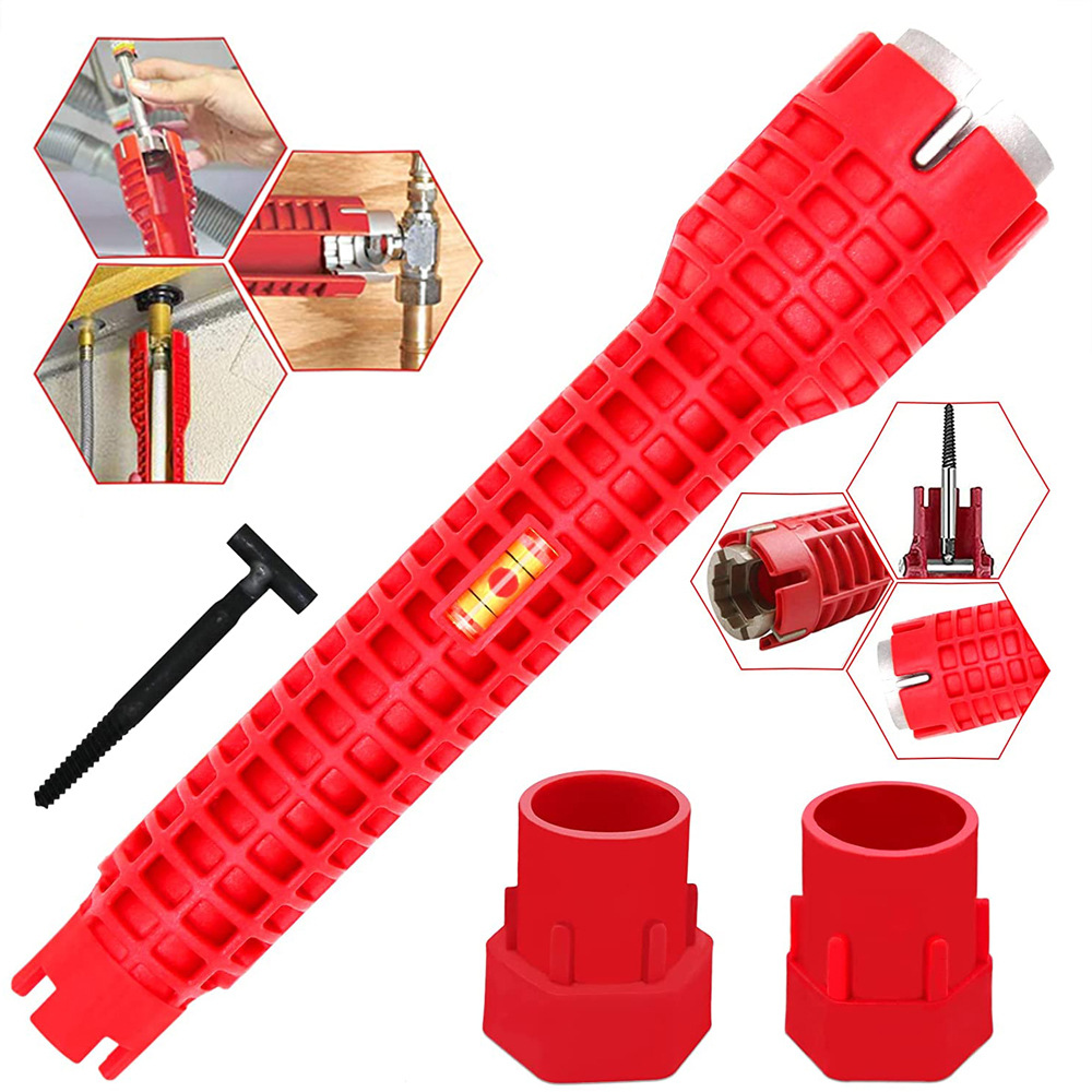Pipe Freeze Spray - Clé d'évier rouge à trois têtes,