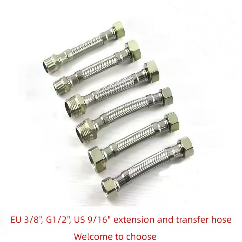 Flexible Hose Braided - Tuyau flexible en acier inoxydable adapté