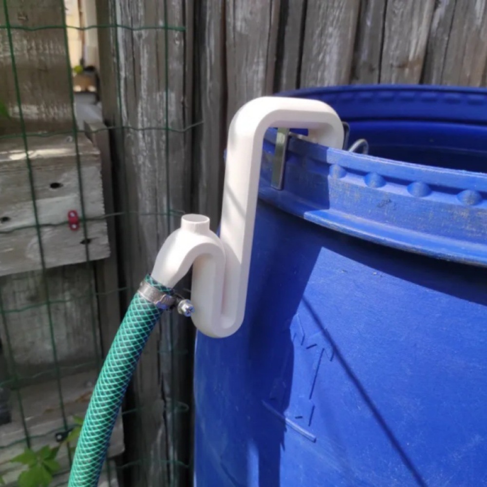 Overflow Pipe Clip - Support universel pour tuyau de trop-plein
