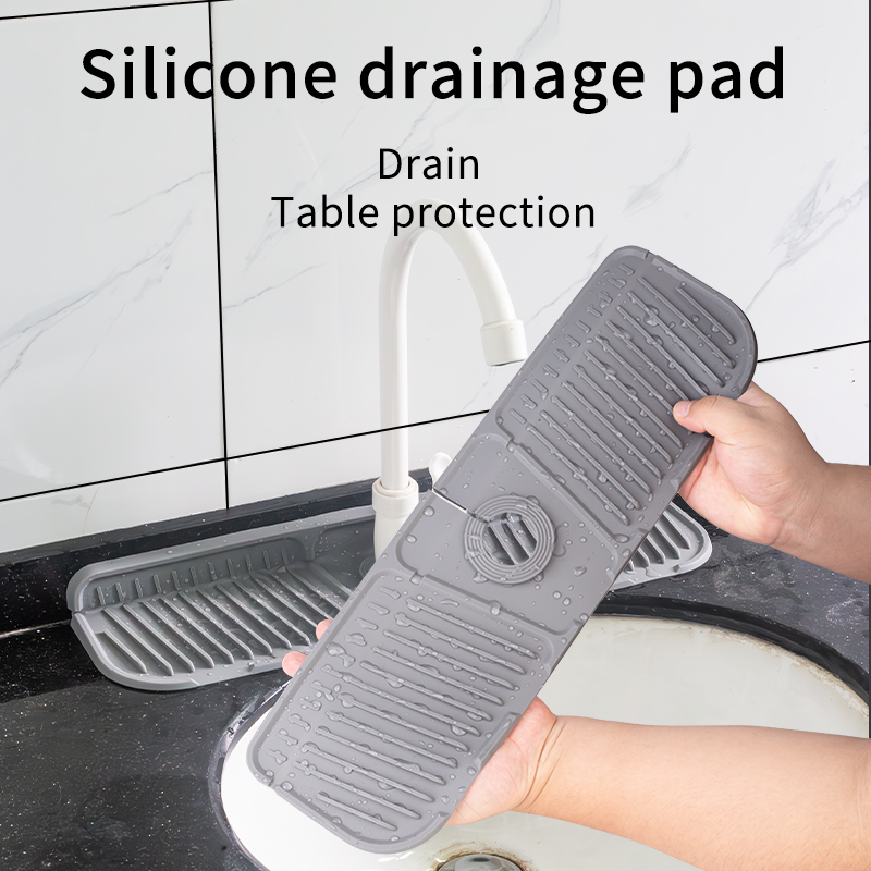Tapis de robinet de cuisine en - Silicone Tap Washer avis et prix