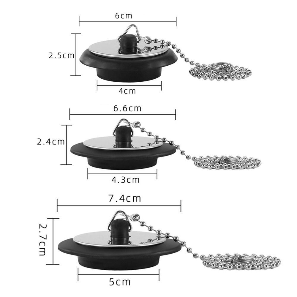 Bouchon de baignoire en caoutc - Drain Pipe Clip avis et prix