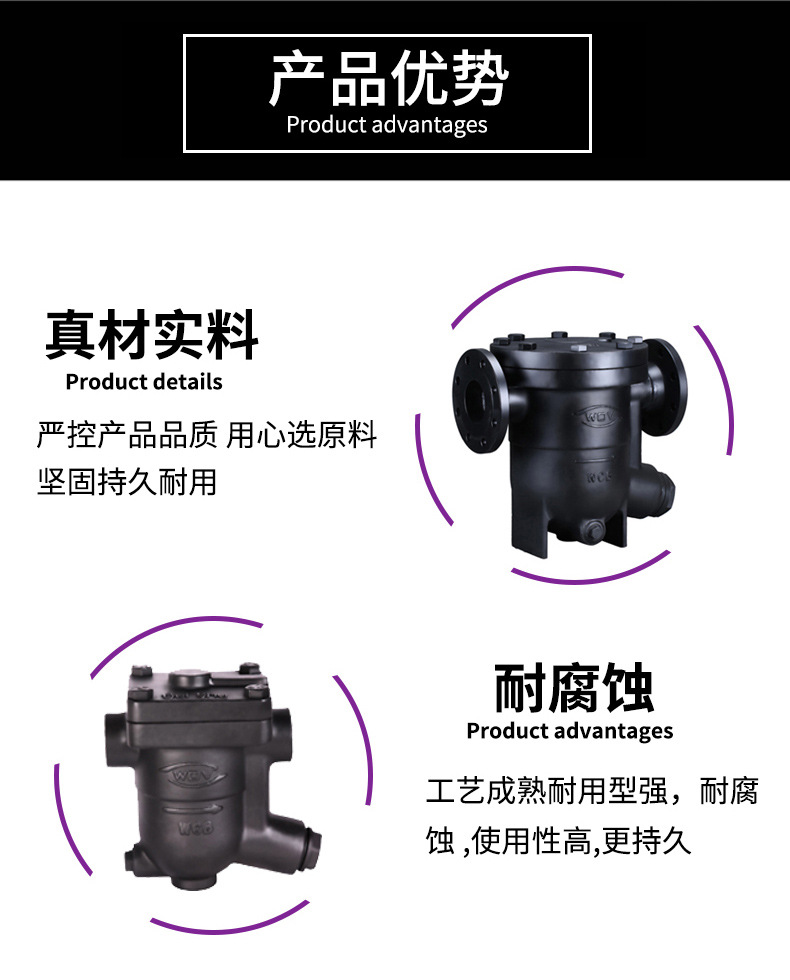 Vanne de purge des condensats  - Float Ball Valve avis et prix