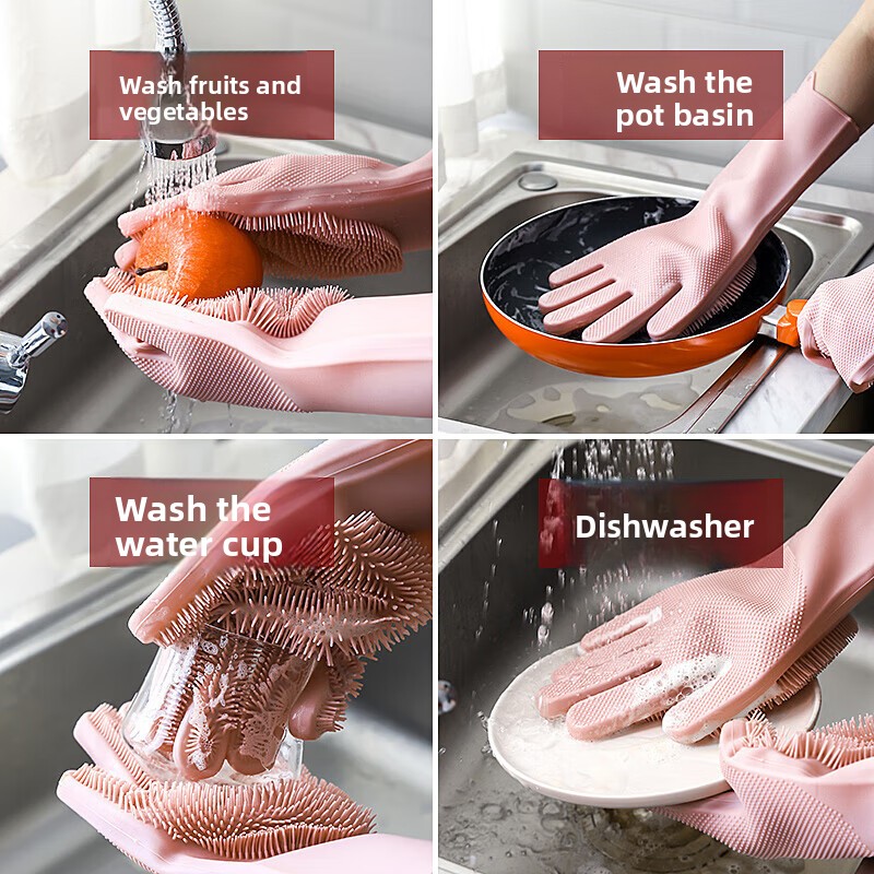 Gants de lavage de vaisselle e - Silicone Tap Washer avis et prix