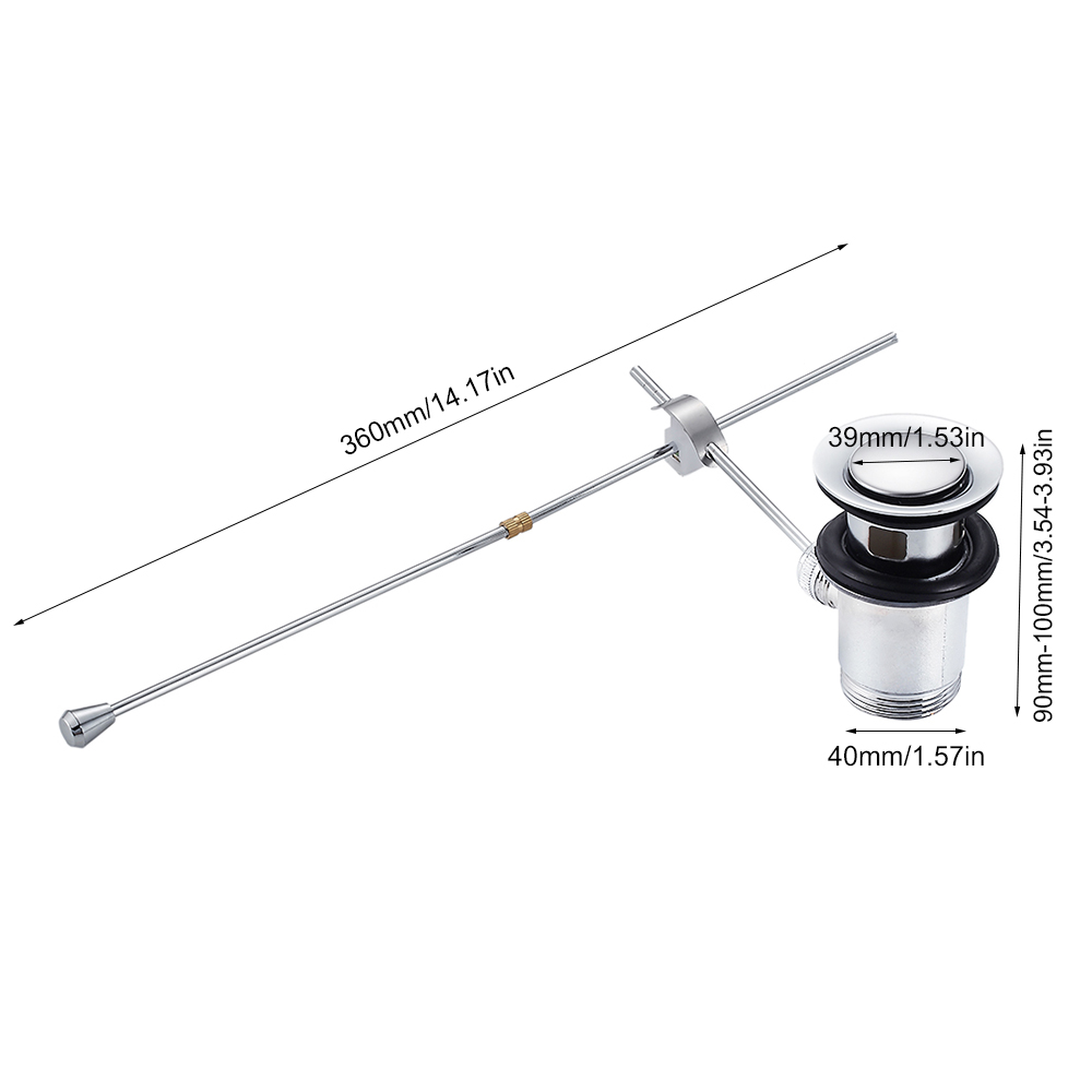 Levier de Vidange Pop-Up, Bouc - Drain Pipe Clip avis et prix