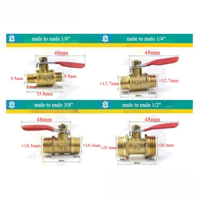 Petite vanne à bille en laiton - Compression Fitting Brass avis et prix