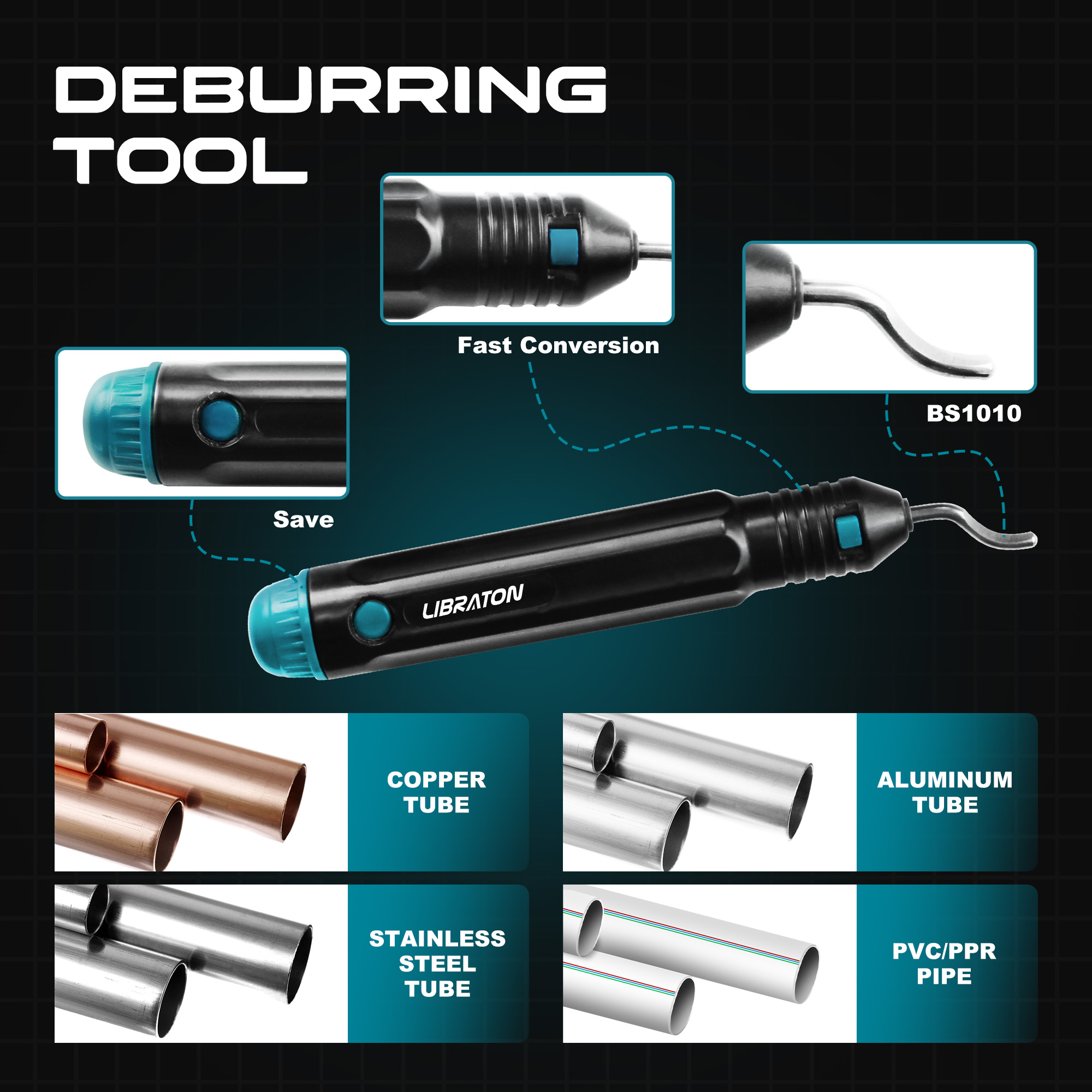 Coupe-tube LIBRATON avec lame  - Pipe Cutter Ratchet avis et prix