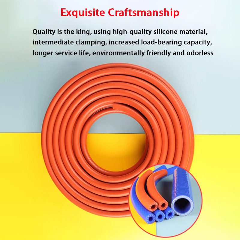 Tuyau en silicone épaissi de 1 - Flexible Hose Braided avis et prix