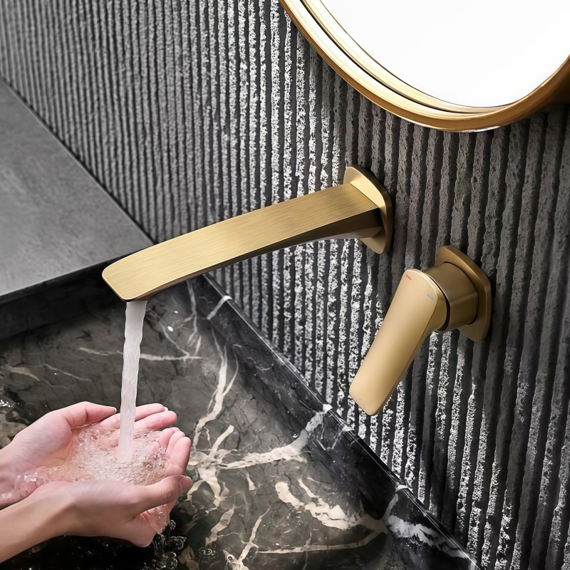 Robinet de lavabo encastré dor - Basin Mixer Cartridge avis et prix