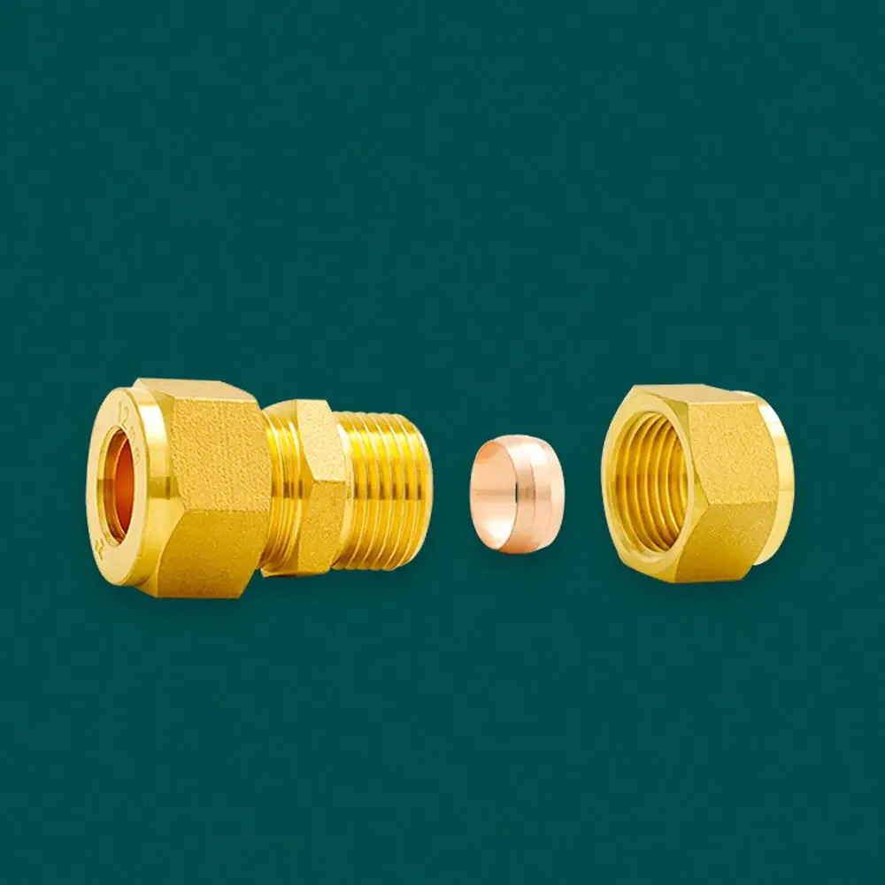 Raccord de tuyau en laiton 6/8 - Compression Fitting Brass avis et prix