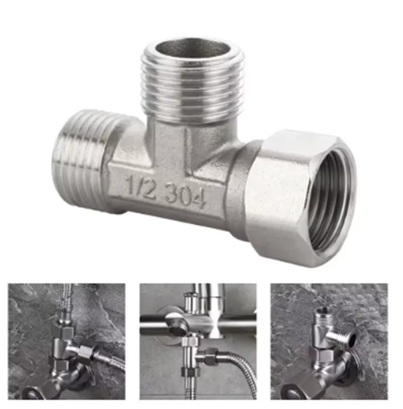 Adaptateur en T en acier inoxy - Shower Valve Cartridge avis et prix