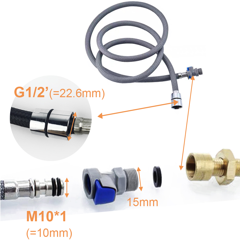 Tuyau Flexible de Rechange en  - Flexible Hose Braided avis et prix