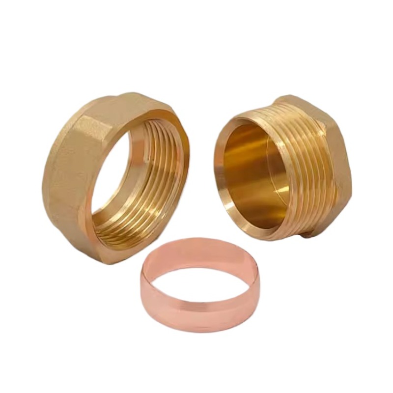 Prise de manchon de carte en l - Compression Fitting Brass avis et prix