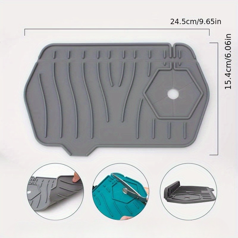 Tapis de robinet Double face e - Silicone Tap Washer avis et prix