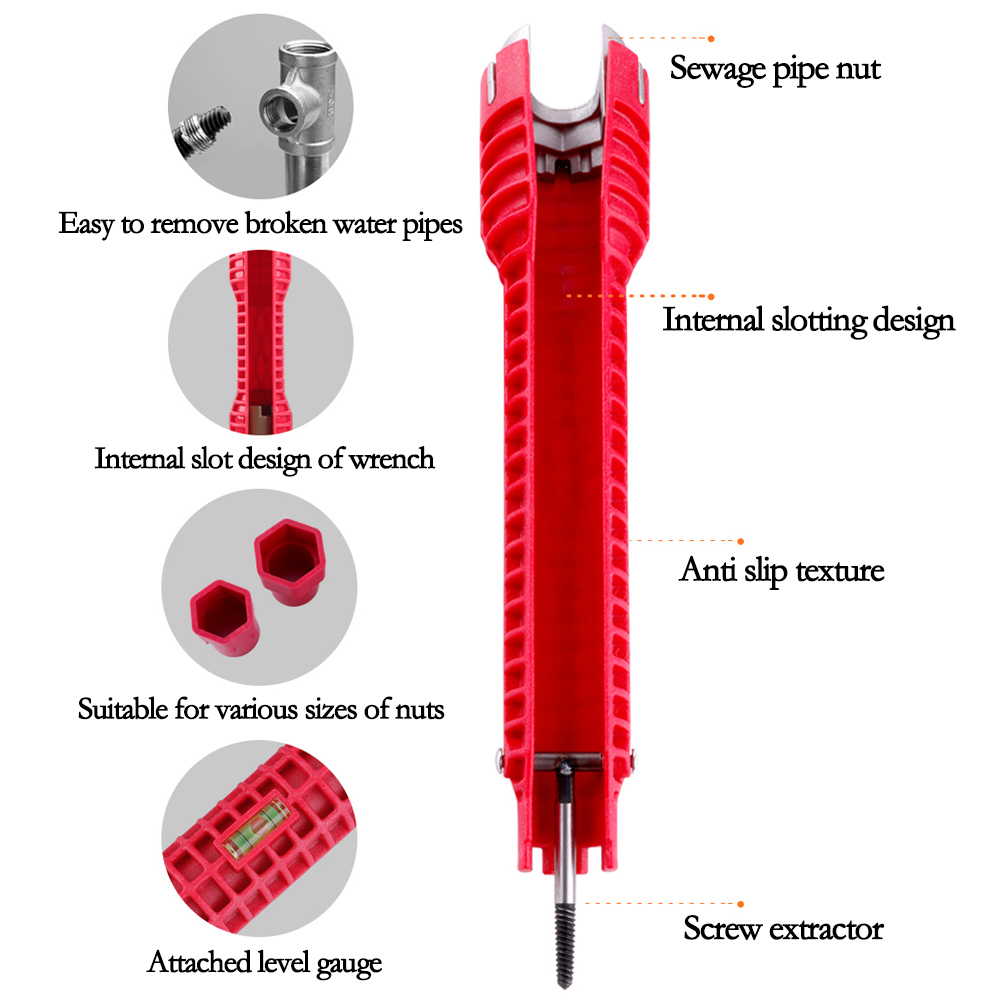 Clé à douille rouge à trois tê - Pipe Freeze Spray avis et prix