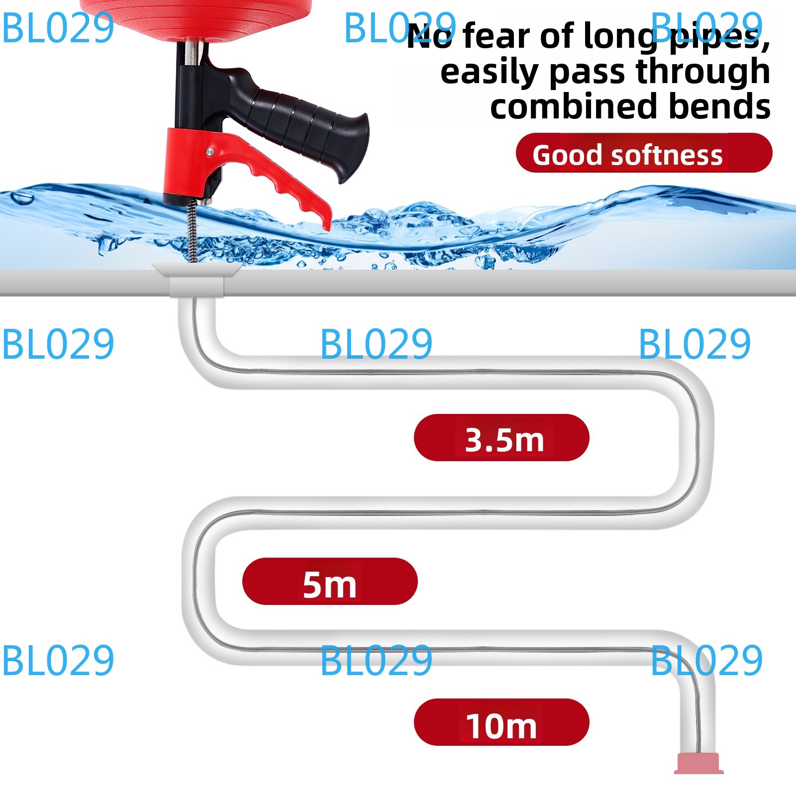 Déboucheur de canalisation pro - Drain Snake Flexible avis et prix