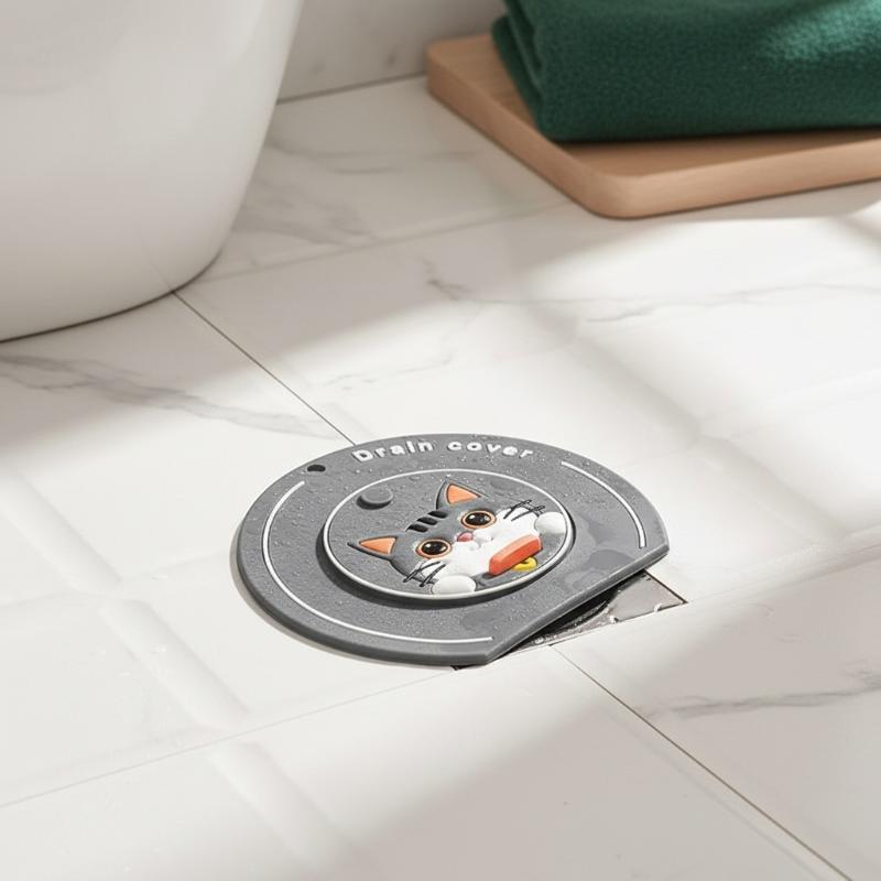 Bouchon de drain de sol réutil - Drain Pipe Clip avis et prix