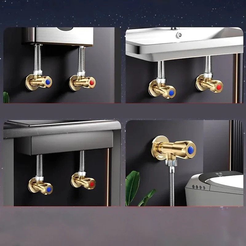 Robinet d'arrêt triangulaire e - Toilet Fill Valve avis et prix