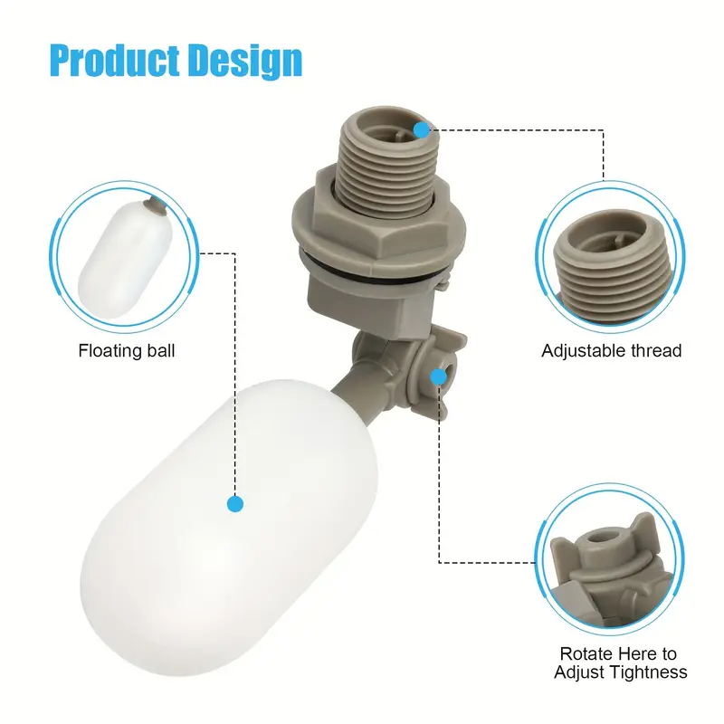 Vanne à bille flottante d'eau  - Float Ball Valve avis et prix