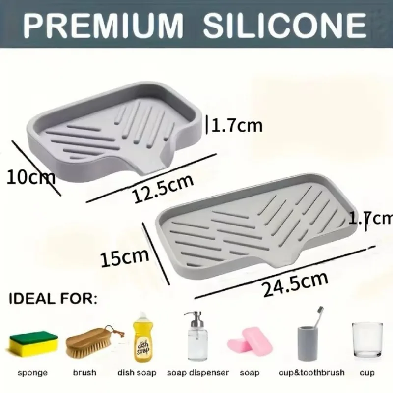Support à savon auto-drainant  - Silicone Tap Washer avis et prix