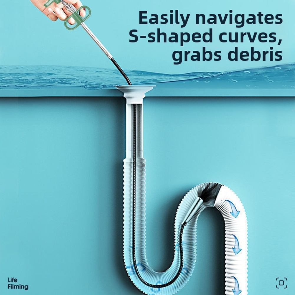 Déboucheur flexible en fil mét - Drain Snake Flexible avis et prix