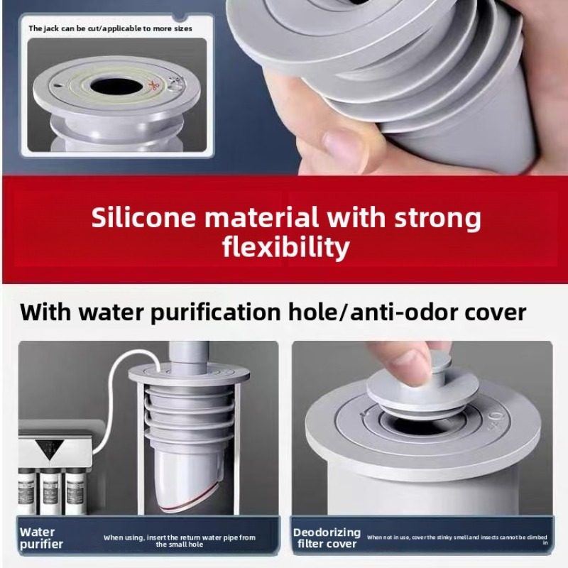 Bouchon d'évier tuyau d'égout  - Drain Pipe Clip avis et prix