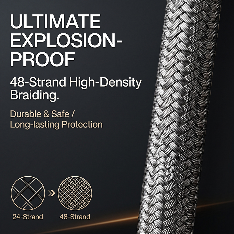 Tuyau d'eau flexible tressé en - Flexible Hose Braided avis et prix