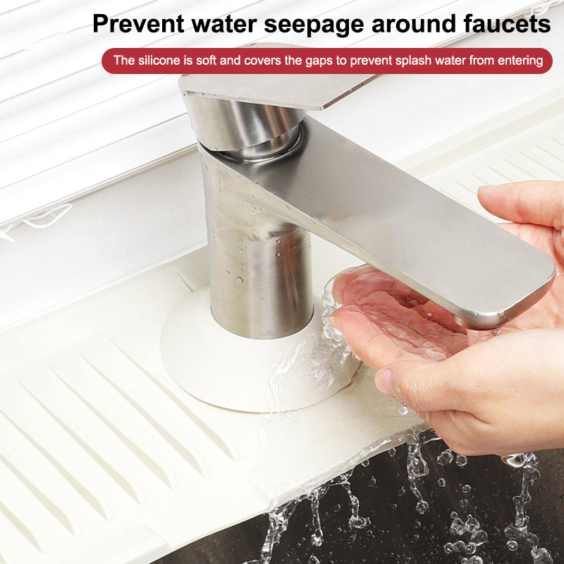 Tapis de cuisine absorbant en  - Silicone Tap Washer avis et prix