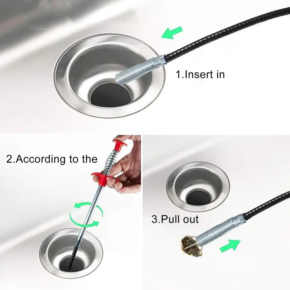 Outil de nettoyage de tuyau de - Drain Snake Flexible avis et prix