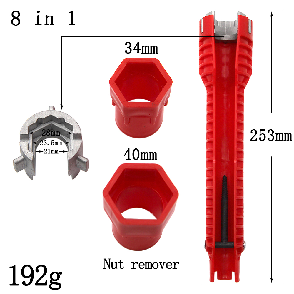 Clé d'évier rouge à trois tête - Pipe Freeze Spray avis et prix